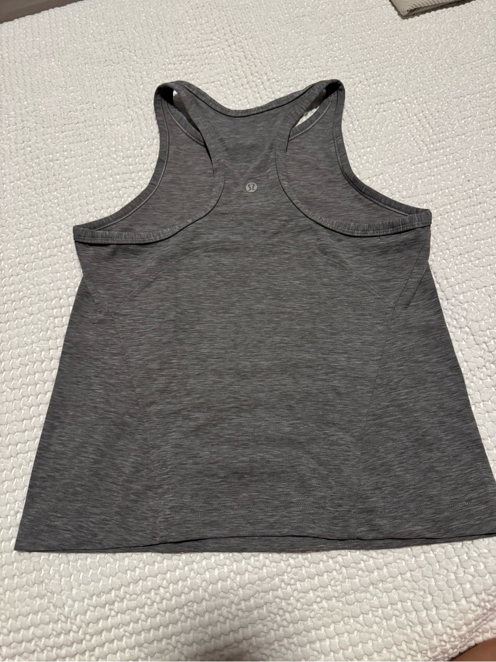 lululemon athletica Women's Heather Gray Racerback Tank